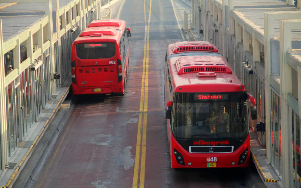 BRT bus in Iran